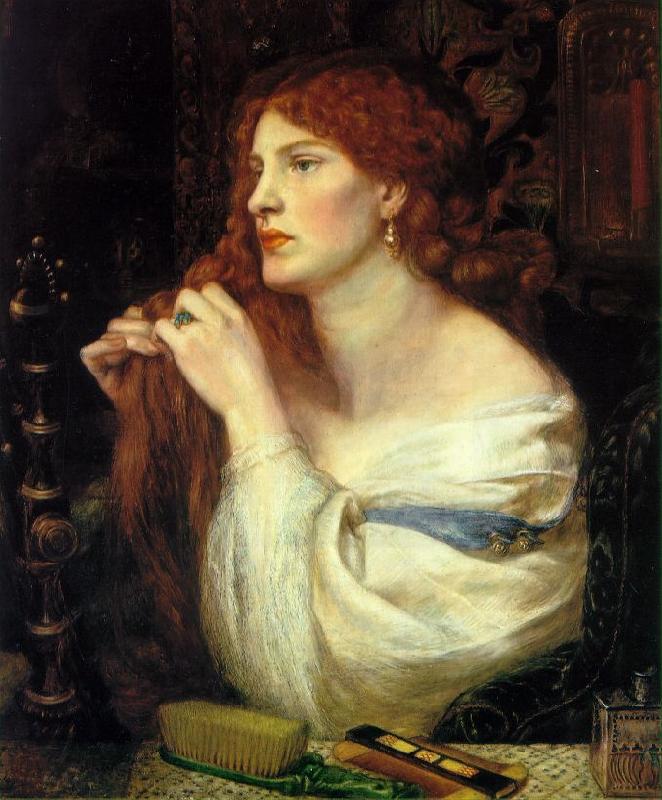 Dante Gabriel Rossetti Fazio's Mistress